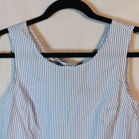 J.Crew Striped Peplum Top - Picture 3 of 8